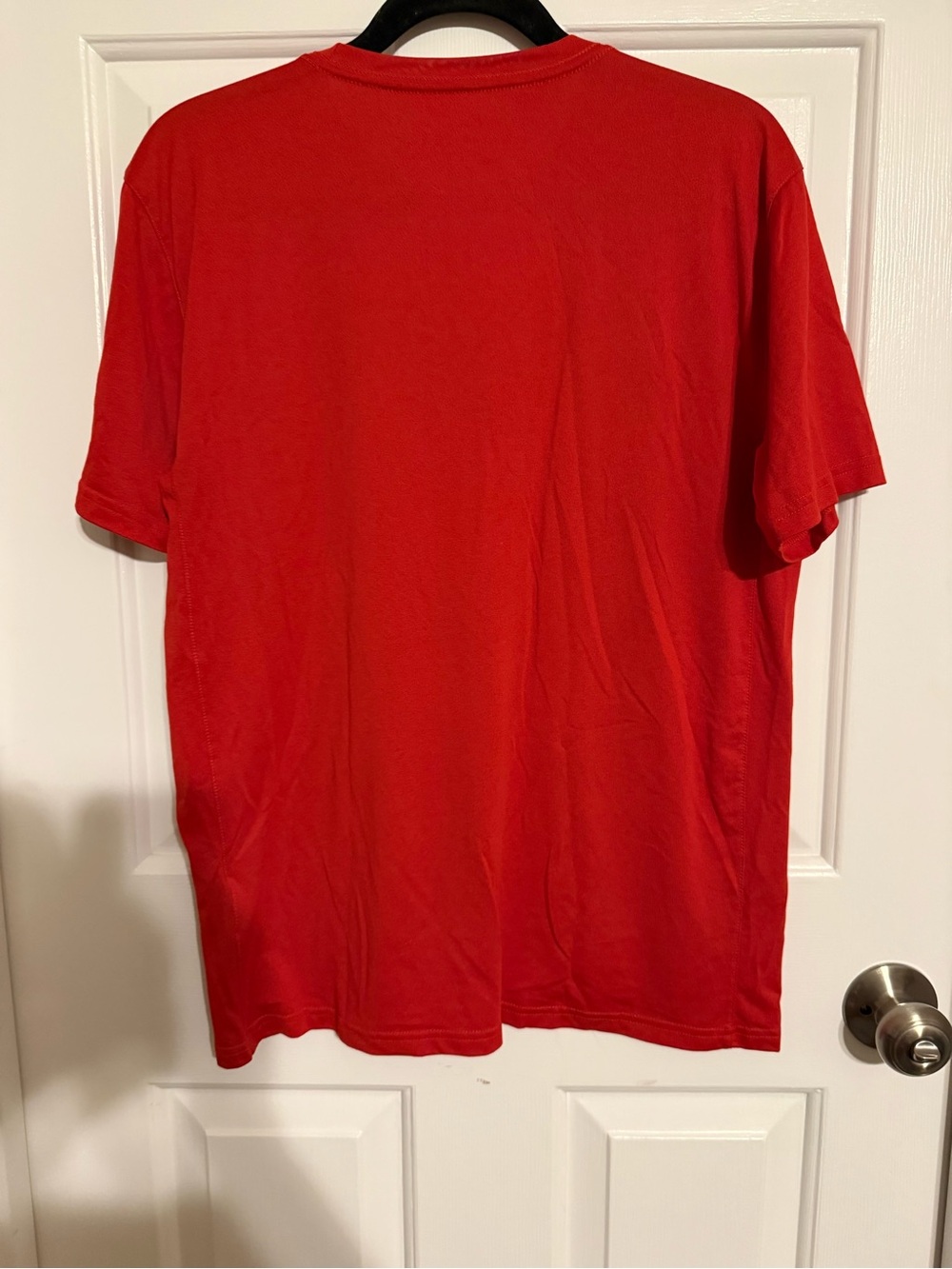 Nike Dri-FIT Atlanta Braves T-Shirt Men's Large Red Graphic Tomahawk Short Slee - Picture 3 of 6